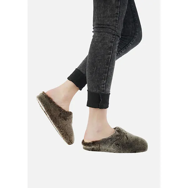 Giesswein Fell-Hausschuhe Gaschurn Hausschuhe - Braun/beige â Bild 2