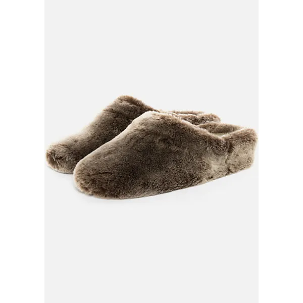 Giesswein Fell-Hausschuhe Gaschurn Hausschuhe - Braun/beige â Bild 4