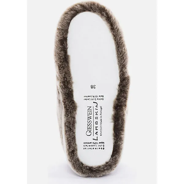 Giesswein Fell-Hausschuhe Gaschurn Hausschuhe - Braun/beige â Bild 5