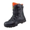 TOWORKFOR Forstschutzstiefel Forststiefel Bergen S3 Klasse 2 Sympatex - Schwarz-kombi