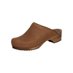 Sanita Gartenclogs Damen Clog Offen - Braun