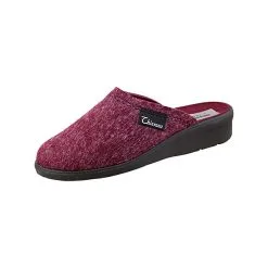 SALIHA® Hausschuhe Silvi Wollfilz - Bordeaux