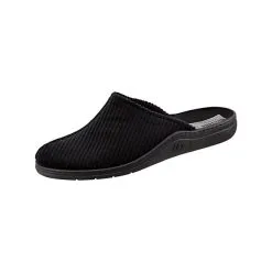 SALIHA® Hausschuhe Tom Kord - Schwarz