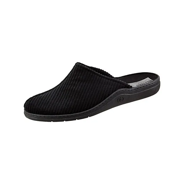 SALIHA® Hausschuhe Tom Kord - Schwarz