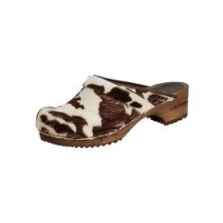 Sanita Gartenclogs Damen Clog - Braun/weiß
