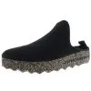 Asportuguesas COME P018061000 Herren Hausschuhe Slipper Clogs Naturwollfilz Schwarz - Schwarz