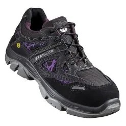 STABILUS ESD Sicherheitshalbschuhe DANA LOW S1 Sicherheitshalbschuhe - Schwarz/lila