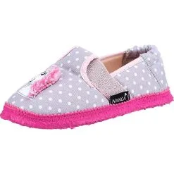 Nanga Hausschuhe Für Mädchen - Grau-kombi