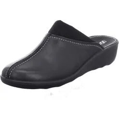 Westland Avignon 302 | Hausschuh Für Damen | Schwarz Avignon 302, Schwarz Pantoffeln - Schwarz