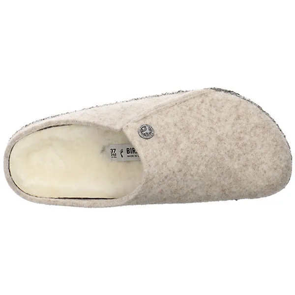 Birkenstock Pantoffeln Zermatt Rivet Hausschuh Hausschuhe - Beige – Bild 5