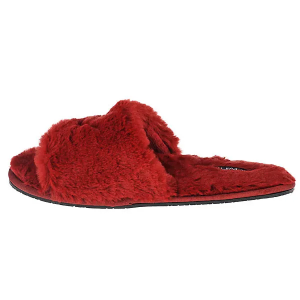Calvin Klein Hausschuhe Slipper Sandal Fur HW0HW00634-XB8 Hausschuhe - Dunkelrot – Bild 2