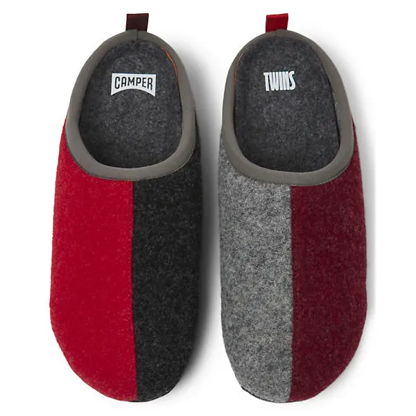 Camper Wabi Twins Hausschuhe - Rot – Bild 3