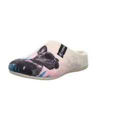 Verbenas Damen Hausschuhe Slipper York Animal Pelo Hausschuh Gemütlich Puschen Textil Gemustert Hausschuhe - Mehrfarbig