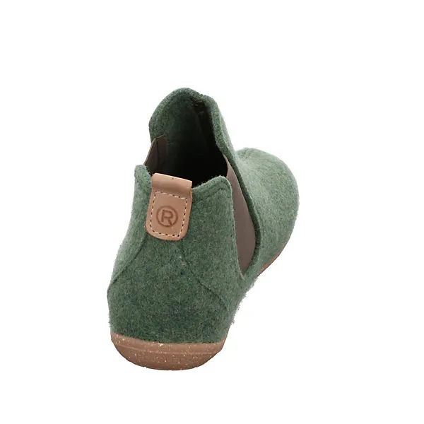 Rohde Damen Hausschuhe Slipper Hüttenschuh Gemütlich Puschen Textil Uni Hausschuhe – Bild 4