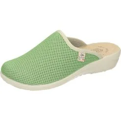 Fly Flot Pantoletten Pantoffeln - Grün