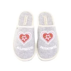 Adelheid Zuckersüss Wunschpantoffel - Grau