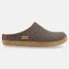 Haflinger Emils Toffel Filzpantoffel Hausschuh Mit Ledersohle Unisex
