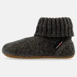 Haflinger Everest Karlo Hüttenschuhe Aus Reiner Schurwolle Mit Gummisohle