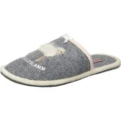 Adelheid Pantoffeln - Grau