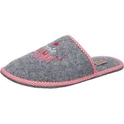 Adelheid Pantoffeln - Grau