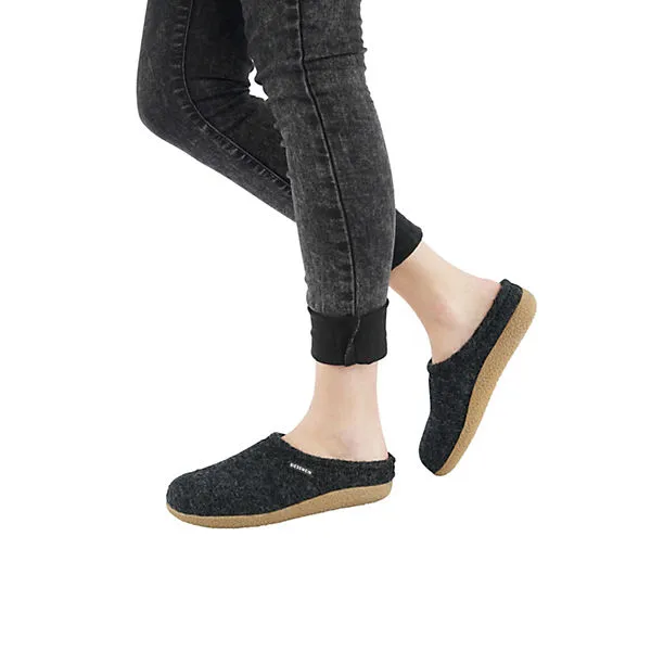 Giesswein Hausschuh Veitsch Hüttenschuhe - Anthrazit – Bild 2