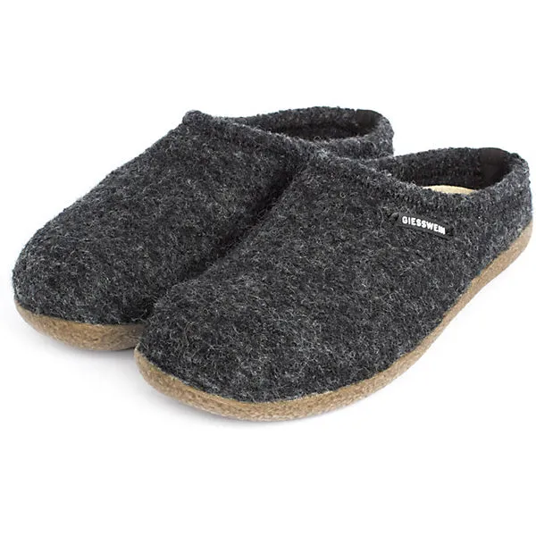 Giesswein Hausschuh Veitsch Hüttenschuhe - Anthrazit – Bild 4