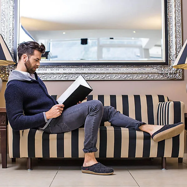 Giesswein Hausschuh Veitsch Hüttenschuhe - Anthrazit – Bild 7