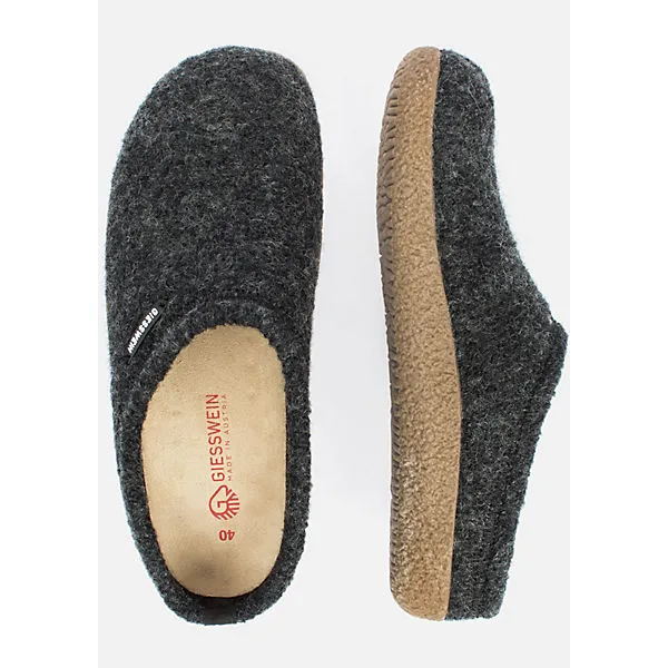 Giesswein Hausschuh Veitsch Hüttenschuhe - Anthrazit – Bild 10