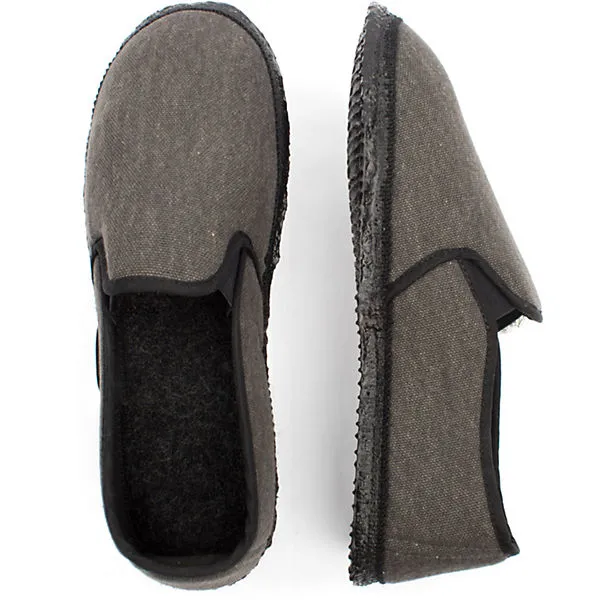 Giesswein Hausschuhe Berlin Hüttenschuhe - Anthrazit – Bild 12