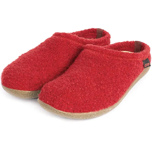 Giesswein Hausschuh Veitsch Hüttenschuhe - Rot – Bild 4