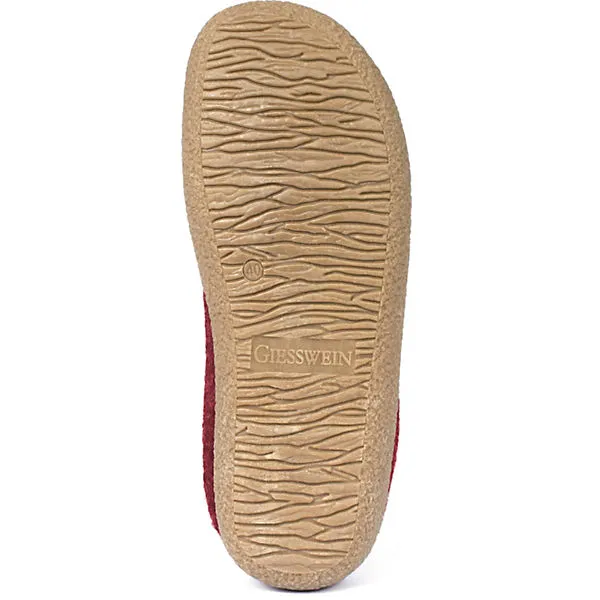 Giesswein Hausschuh Veitsch Hüttenschuhe - Rot – Bild 5