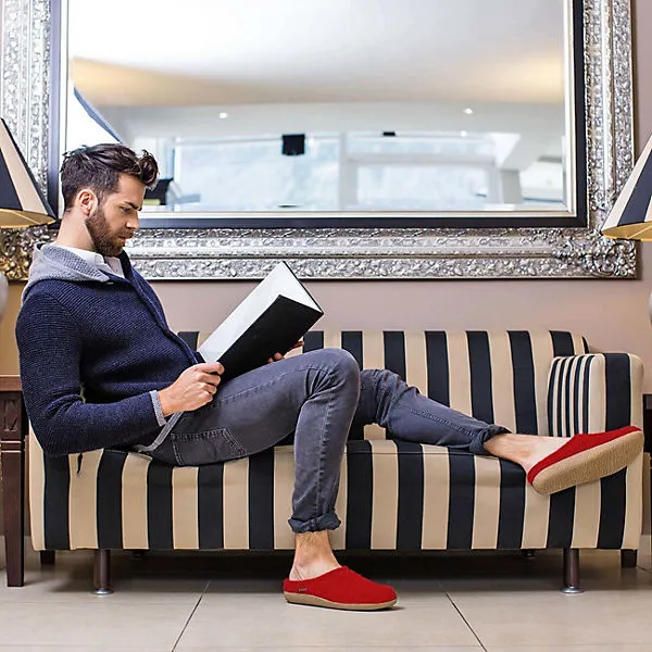 Giesswein Hausschuh Veitsch Hüttenschuhe - Rot – Bild 7