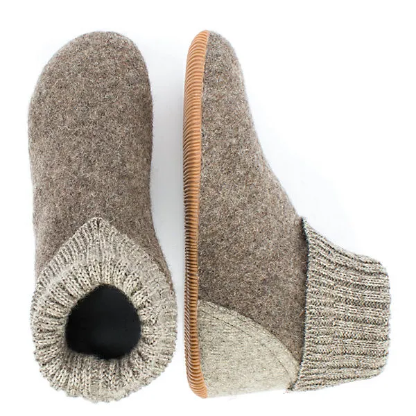 Giesswein Hüttenschuhe Wildpoldsried Hüttenschuhe - Taupe – Bild 3