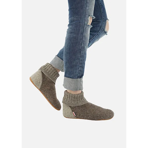 Giesswein Hüttenschuhe Wildpoldsried Hüttenschuhe - Taupe – Bild 8