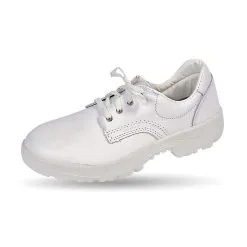 Safeway Unisex Rutschhemmdender Berufsschuh S1 (küchengeeignet) Sicherheitshalbschuhe - Weiß