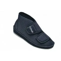 Per Pedia Unisex Klima-Hausschuh Mit Weiter Öffnung Und Patentsohle Hausschuhe - Schwarz